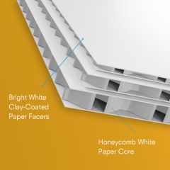 60 x 120 x 1/4  inch All White Polar Board 10 pieces
