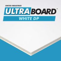 48 x 96 x 3/16th White Ultraboard DP 12 Sheets