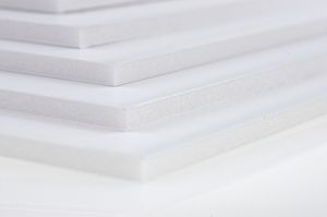White Foam-Core Custom Cut Sizes