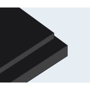 Gilman Insite Reveal  Black Foam Board 48 X 96 X 1/2 12 Sheets