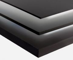Black Sinta PVC Board 6mm Custom Cut Sizes
